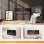 Homcom Chimenea Eléctrica Empotrable Con Llama 3d Ajustable Y 12 Colores