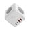 Mars Gaming Md-cube20 Powercube 3x Schuko 4x Usb Pd 20w Gan Blanco
