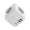 Mars Gaming Md-cube20 Powercube 3x Schuko 4x Usb Pd 20w Gan Blanco
