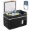 Outsunny Nevera Portátil Eléctrica 30l Con Compresor Control Por App Negro