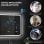 Homcom Espejo Baño Led 70x50 Cm Bluetooth Reloj Digital Antivaho