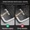 Homcom Espejo Baño Led 70x50 Cm Bluetooth Reloj Digital Antivaho