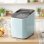 Homcom Máquina De Hielo Autolimpiable 12 Kg/24h 9 Cubitos En 7 Min Azul Claro