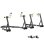 Homcom Caballete De Moto Carga 390 Kg Soporte Delantero Y Trasera Universal