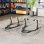 Homcom Caballete De Moto Carga 390 Kg Soporte Delantero Y Trasera Universal