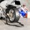 Homcom Caballete De Moto Carga 390 Kg Soporte Delantero Y Trasera Universal
