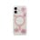 Guess Funda Para Iphone 17 – Carcasa Con Magsafe Con Flores Rosas Y Detalles Dorados, Diseño Elegante Y Ajuste Preciso