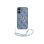 Guess Funda Para Iphone 17 – Carcasa De Polipiel Azul Con Logo 4g Clásico Y Correa De Perlas, Diseño Elegante Y Ajuste Preciso