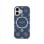 Guess Funda Para Iphone 17 – Carcasa Rígida Azul Multilogo Guess, Protección Segura Y Ajuste Preciso