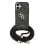 Guess Funda Para Iphone 17 – Carcasa De Pu Negra Con Logo 4g Y Correa Con Cordón, Diseño Práctico Y Ajuste Preciso