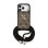 Guess Funda Para Iphone 17 Pro Max – Carcasa De Polipiel Marrón Con Logo 4g Y Correa Con Cordón, Diseño Práctico Y Ajuste Preciso
