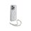 Guess Funda Para Iphone 16 Pro Max – Carcasa Transparente Con Magsafe Con Brillo Y Correa De Perlas, Diseño Elegante Y Ajuste Preciso