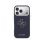 Guess Funda Para Iphone 17 Pro – Carcasa Efecto Piel Azul Con Logo Guess, Diseño Elegante Y Ajuste Preciso