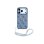 Guess Funda Para Iphone 17 Pro Max – Carcasa De Polipiel Azul Con Logo 4g Clásico Y Correa De Perlas, Diseño Elegante Y Ajuste Preciso