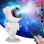Proyector De Luz Klack Astronauta 360° 7 Efectos De Nebulosa Para Cielo Nocturno