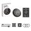 Cyclocompteur Cycplus M2 - ANT+, Bluetooth 5.0, 35h autonomie