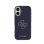 Guess Funda Para Iphone 17 – Carcasa Efecto Piel Azul Con Logo Guess, Diseño Elegante Y Ajuste Preciso