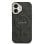 Guess Funda Para Iphone 17 – Carcasa De Polipiel Negra Con Magsafe Y Logo Clásico, Diseño Elegante Y Ajuste Preciso