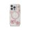 Funda para móvel Guess Carcasa MagSafe Flores Design Elegante para iPhone 16 Pro Max