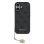 Guess Funda Para Iphone 17 – Carcasa Negra Con Logo 4g Y Charm Dorado, Diseño Elegante Y Ajuste Preciso