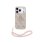 Guess Funda Para Iphone 17 Pro – Carcasa De Polipiel Rosa Con Logo 4g Clásico Y Correa De Perlas, Diseño Elegante Y Ajuste Preciso