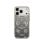 Guess Funda Para Iphone 17 Pro – Carcasa Pc+tpu Con Magsafe Peonía Negra Con Brillos, Diseño Elegante Y Ajuste Preciso