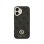 Guess Funda Para Iphone 16 – Carcasa Con Magsafe Negra Con Logo 4g De Strass Y Correa Ancha, Diseño Elegante Y Ajuste Preciso