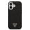 Guess Funda Para Iphone 17 – Carcasa De Polipiel Negra Con Purpurina Y Magsafe, Diseño Elegante Y Ajuste Preciso