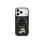 Karl Lagerfeld Funda Para Iphone 17 Pro – Carcasa De Pu Con Magsafe Negra Con Pins K&c, Diseño Elegante Y Ajuste Preciso