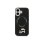 Karl Lagerfeld Funda Para Iphone 17 – Carcasa De Pu Con Magsafe Negra Con Pins K&c, Diseño Elegante Y Ajuste Preciso