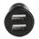 Cargador para coche Nedis CCHAU480ABK Negro con 2 puertos USB-A