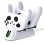 Chargeur de manettes Xbox Series S/X Stealth Twin Battery Packs & Dock Blanc