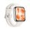 Huawei WATCH Fit 5 Bluetooth GPS 42,9mm Plata Correa Blanca M Resistente Agua 5ATM SpO2 Pulsómetro