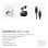 Casque Shokz OpenDots 2 sans fil Bluetooth Open Ear avec micro et charge sans fil noir