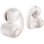 Auriculares Shokz OpenDots 2 sans fil Bluetooth, son Dolby amélioré, blanc perle