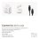 Auriculares Shokz OpenDots 2 sans fil Bluetooth, son Dolby amélioré, blanc perle