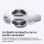 Auriculares Shokz OpenDots Air sem fios Bluetooth 6.1 design aberto preto