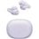 Auriculares Shokz OpenDots Air sem fios Bluetooth 6.1, design open-ear, roxo