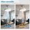 Ventoinha de Teto com Luz Klack OMFSD-2327 30W 106cm 6 Velocidades Pás Retráteis Comando