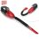 Aspiradora de Mano Klack Potente 12V Luz LED Accesorios 2 m Cable