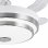 Ventoinha de Teto com Luz Klack KNV-137 30W 107cm 6 Velocidades Pás Retráteis Bluetooth Comando