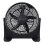 Ventilador de Suelo Klack Kool Breeze 73W 12” 3 Velocidades Inclinación Ajustable Compacto