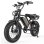 Bicicleta Eléctrica Headeer BK20 Motor 750W Batería 48V 20Ah 20" Frenos de Disco