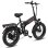 Bicicleta Eléctrica Maxturn Polaris Motor 500W Batería 48V13Ah 20" Frenos Disco