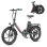 Bicicleta Elétrica Maxturn Mule 250W 48V20Ah 20" Travões de Disco Mecânicos Cinzento