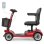 Scooter Seedream S-01 250W 24V20Ah 8 polegadas Freio Magnético Vermelho