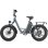 Bicicleta Eléctrica Urlife E20 Pro 750W 48V 20" Gris