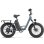 Bicicleta Eléctrica Urlife E20 Pro 750W 48V 20" Gris