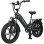 Bicicleta Eléctrica Maxturn Camel 20" Motor 250W Batería 48V 18Ah Neumáticos Fat
