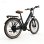 Bicicleta Eléctrica Headeer BD26195 Motor 350W Batería 48V 26" Frenos Disco Negro
